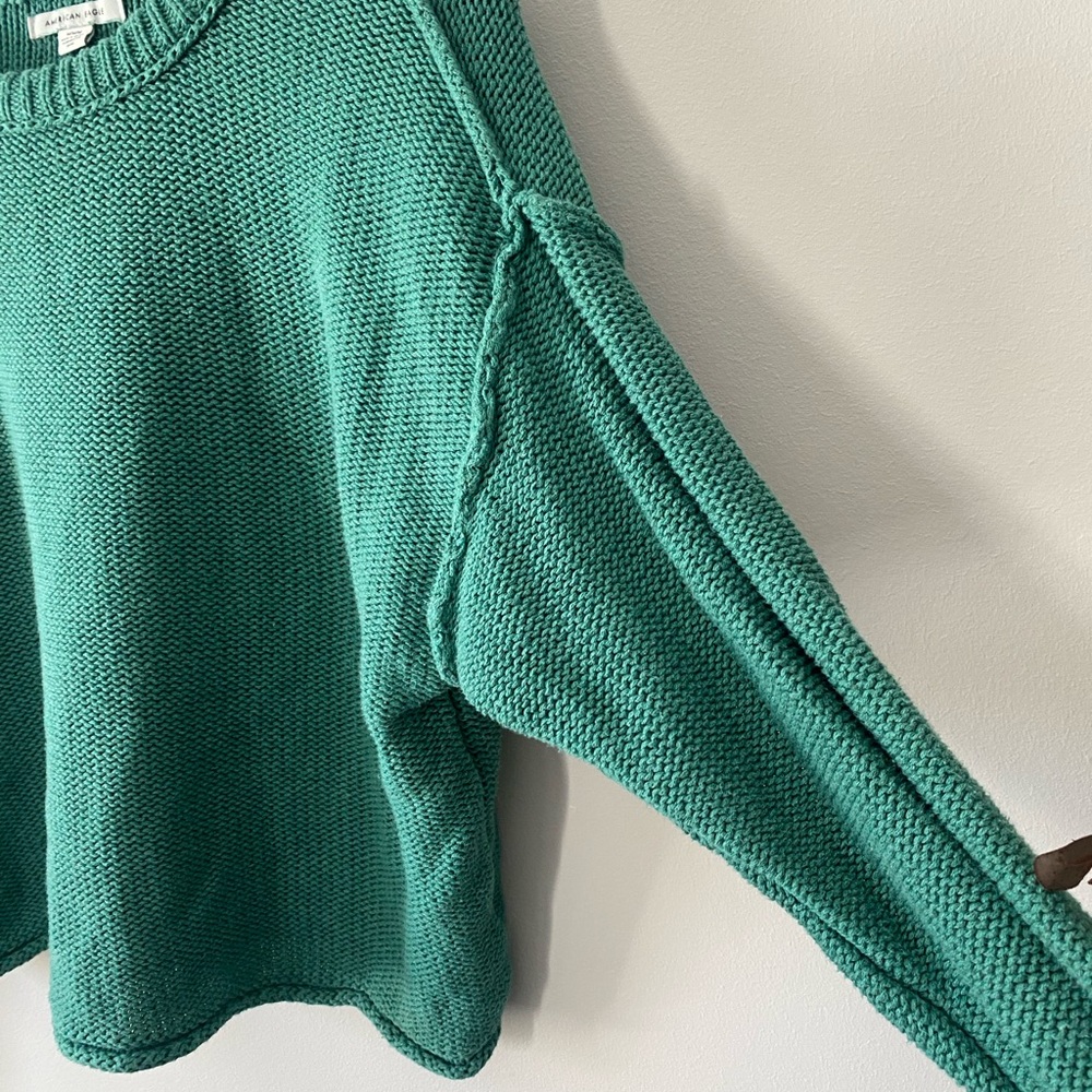 SOLD American Eagle Easy Crew Neck Sweater - Picture 6 of 9